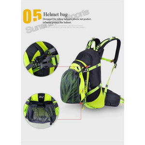 Planet Gates 20L Sports Bag Waterproof Nylon Camping Climbing Bag Rucksack Outdoor Travel Hiking Cycling Backpack Rain Cover 4 Colors