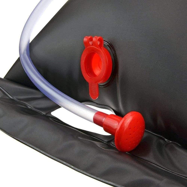 Planet Gates 20L Water Bag Foldable Solar Energy Heated Camp PVC Shower Bag Outdoor Camping BBQ Hiking Climbing Travel Picnic Water Storage