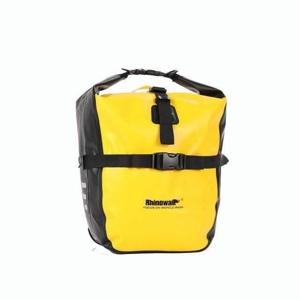 Planet Gates 20L Yellow 25L Cycling Bike Bags MTB Bike Rear Rack Bag Full Waterproof Multifunction Road Bicycle Pannier Rear Seat Trunk Bag