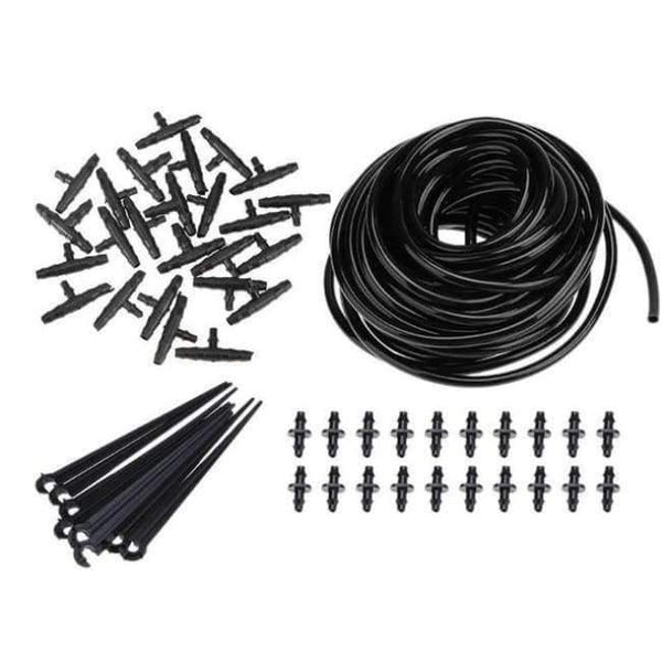 Planet Gates 20M 5/10/15/20/40M PVC Hose Automatic Watering Systems Fittings Set 4/7 mm Garden Watering Drip Pipe Greenhouses Supplies