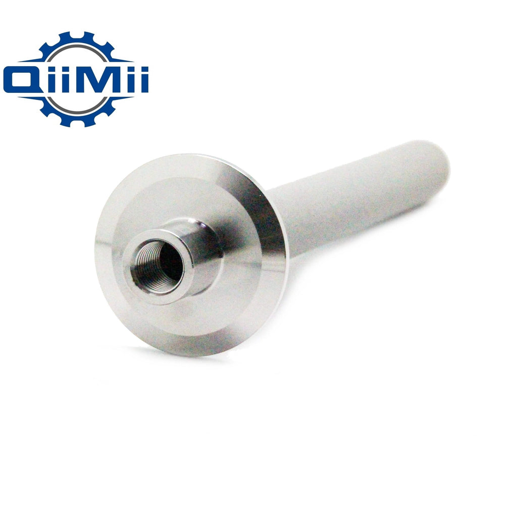 20mm-32mmOD 6"-12" Sintered Stainless Steel Carbonation Stone, 2 Micron Pore Size. 50.5mm Clamp Fitting With 1/4" NPT