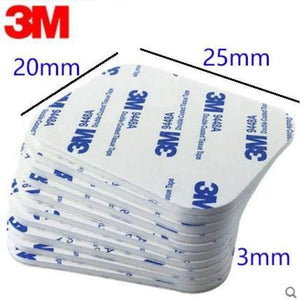 Planet Gates 20mm25mm3mm 10PCS/lot 3M Strong Double Sided Adhesive Acrylic Foam Tape Two Sides Mounting Sticky Tape Black 78mm*61mm*3mm/40mm*58mm*3mm