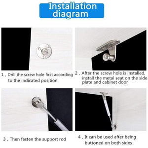 20N-300N Furniture Hinge Kitchen Cabinet Door Lift Pneumatic Support Hydraulic Gas Spring Stay Hold Pneumatic hardware