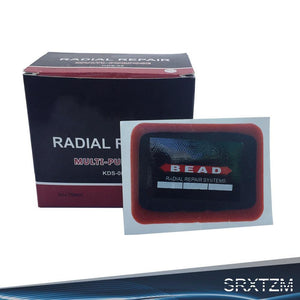 Planet Gates 20pcs 50*70mm Auto Car Bicycle Tire Puncture Repair Patch Bike Inner Tube Prick Service Tool Kits Tyre Rubber Pierce Patches