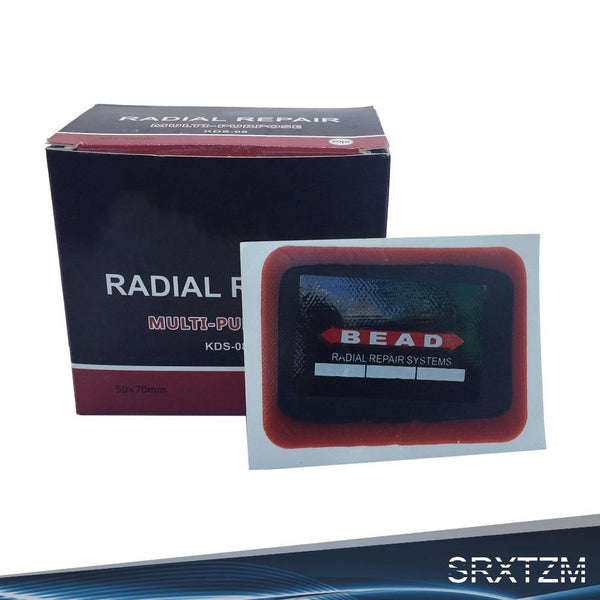 Planet Gates 20pcs 50*70mm Auto Car Bicycle Tire Puncture Repair Patch Bike Inner Tube Prick Service Tool Kits Tyre Rubber Pierce Patches