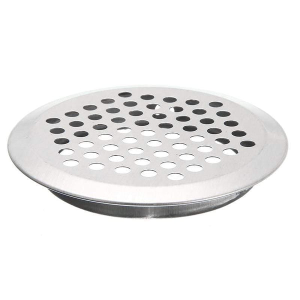 20pcs Air Vent Grille Cupboard Exhaust Ventilation Grille Set Stainless Steel Slotted Grille For Wardrobe Air Circulation Parts