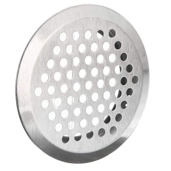 20pcs Air Vent Grille Cupboard Exhaust Ventilation Grille Set Stainless Steel Slotted Grille For Wardrobe Air Circulation Parts