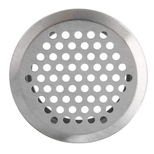 20pcs Air Vent Grille Cupboard Exhaust Ventilation Grille Set Stainless Steel Slotted Grille For Wardrobe Air Circulation Parts