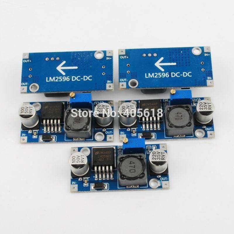 20PCS LM2596 LM2596S module DC-DC 4.5-40V adjustable step-down power