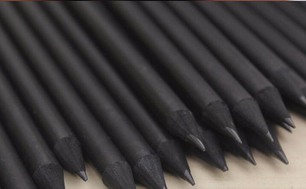 Planet Gates 20pcs/lot Black Wood Pencil HB Diamond Standard Pencil For Drawing Painting Supplies Office stationery