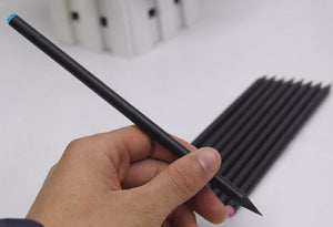 Planet Gates 20pcs/lot Black Wood Pencil HB Diamond Standard Pencil For Drawing Painting Supplies Office stationery