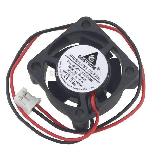 Planet Gates 20pcs/lot Gdstime Tiny 5V 2Pin 2510 25mm 25mm x 25mm x 10mm Cooling Electric Products Mini Cooling Fan