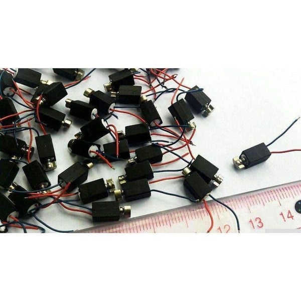 Planet Gates 20pcs/lot Low power 4mm x 8mm Vibration Pager Vibrating Vibrator Motor for cell phone ,toys,robot DIY