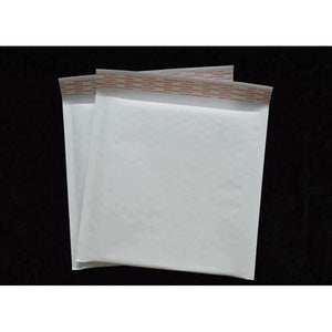 Planet Gates 20pcs/lot Mailers Padded Shipping Envelope With Bubble Mailing Bag Business Supplies White kraft paper Courier bags