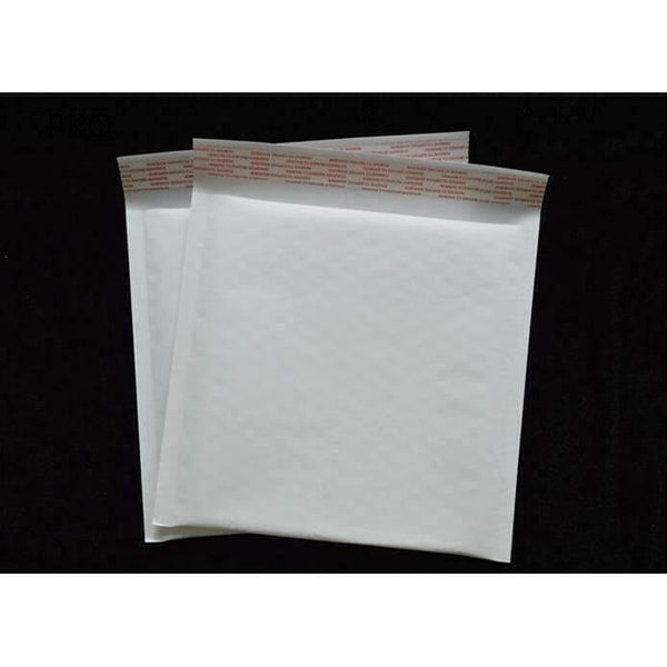 Planet Gates 20pcs/lot Mailers Padded Shipping Envelope With Bubble Mailing Bag Business Supplies White kraft paper Courier bags
