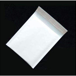 Planet Gates 20pcs/lot Mailers Padded Shipping Envelope With Bubble Mailing Bag Business Supplies White kraft paper Courier bags