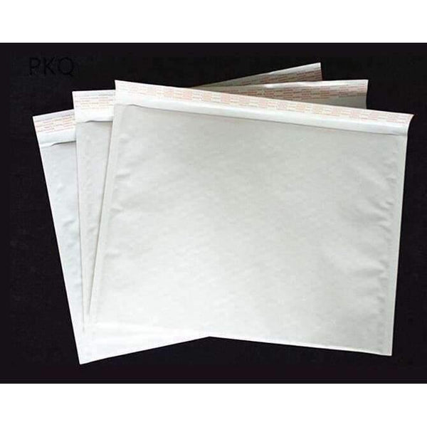 Planet Gates 20pcs/lot Mailers Padded Shipping Envelope With Bubble Mailing Bag Business Supplies White kraft paper Courier bags