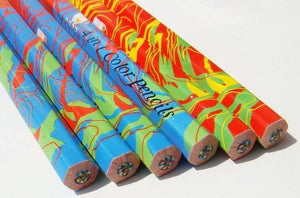 Planet Gates 20pcs/lot Mixed Colors Rainbow Pencil Art Drawing Pencils Writing Sketches Children Graffiti