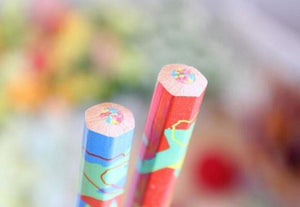 Planet Gates 20pcs/lot Mixed Colors Rainbow Pencil Art Drawing Pencils Writing Sketches Children Graffiti