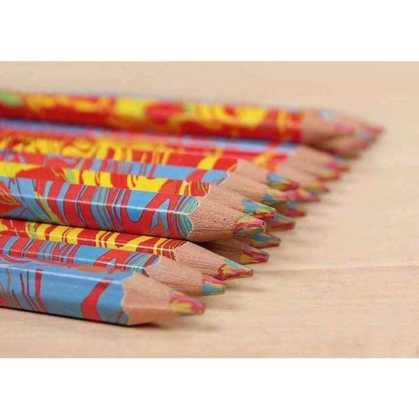 Planet Gates 20pcs/lot Mixed Colors Rainbow Pencil Art Drawing Pencils Writing Sketches Children Graffiti Pen School Supplies