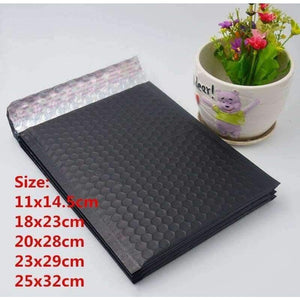 Planet Gates 20pcs/lot,Small Bubble Envelopes Bags,Matte black Mailers Padded Shipping Envelope With Bubble,Mailing Bag,Business Supplies