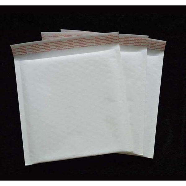Planet Gates 20pcs/lot White Kraft paded bubble envelops mailer bags,small jewelry bubble envelops courier bag  Business Envelope Supplies