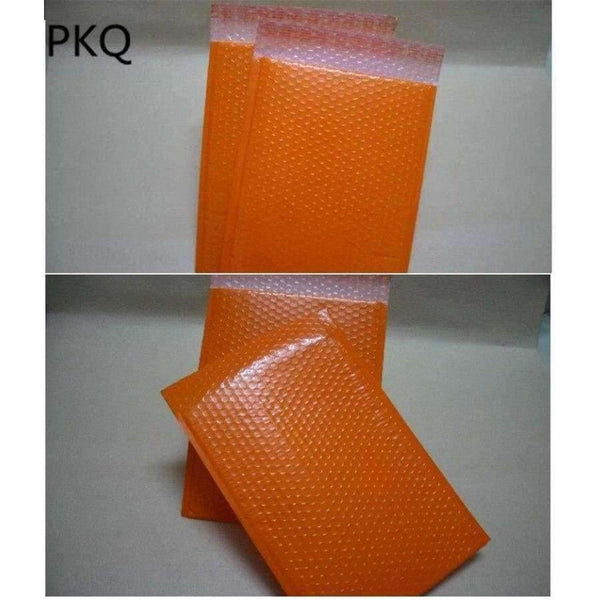 Planet Gates 20PCS/lots Pink/Orange Plastic Bubble Envelope Poly Envelope Waterproof Packaging Mail Bag Office Business Supplies