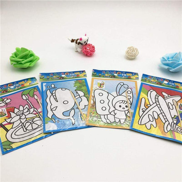 Planet Gates 20pcs/Set Drawing Board Magic Scratch Art Child Painting Creative Cards Stickers Learning Education Toy Coloring Books For Kids