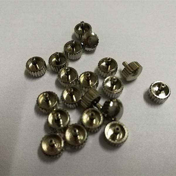 Planet Gates 20PCS/set high quality watch parts watch head watch crown waterproof stainless steel watch crown 6mm*6mm