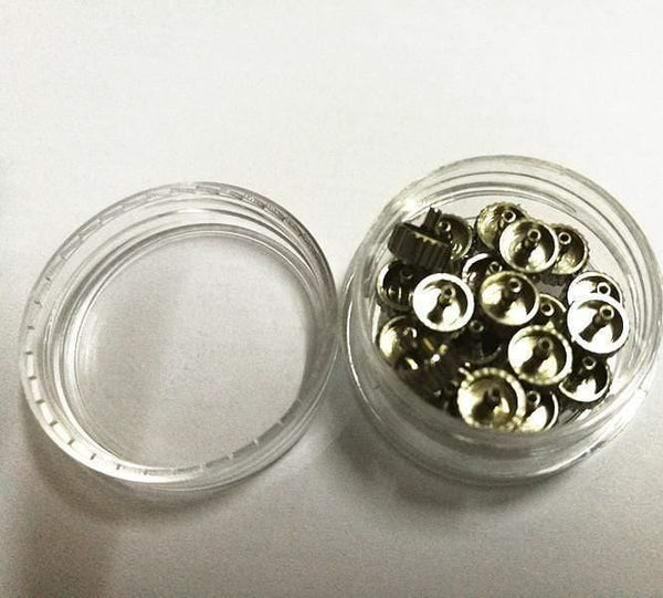 Planet Gates 20PCS/set high quality watch parts watch head watch crown waterproof stainless steel watch crown 6mm*6mm