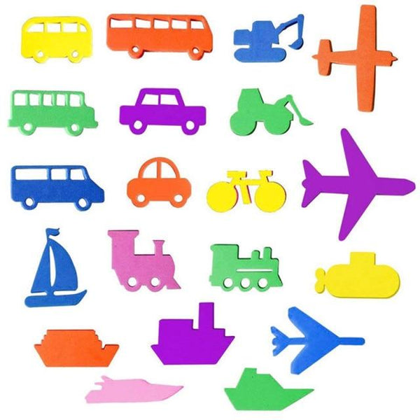 Planet Gates 20PCS Style 2 Baby Puzzle Bath Toy EVA Alphanumeric Letter Paste Kindergarten Cognitive jigsaw Bathroom Early Education DIY Sticker Kids Toys