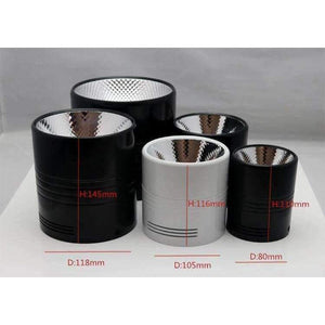 Planet Gates 20W Surface Mounted Dimmable LED Downlight COB 10W 15W LED Down Lights AC110V 220V Ceiling lamp White/Black commercial lighting