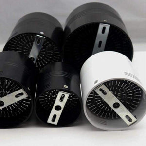 Planet Gates 20W Surface Mounted Dimmable LED Downlight COB 10W 15W LED Down Lights AC110V 220V Ceiling lamp White/Black commercial lighting