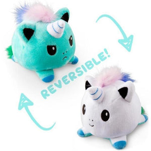 Planet Gates 20X15X15cm 12 2021 Reversible Cat Gato Kids Plushie Plush Animals Unicorn Double Sided Flip Doll Cute Toys For Peluches Plush Toys
