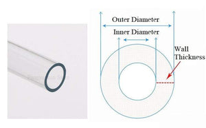 Planet Gates 20x25 Silicone Tube Inner Diameter 20mm Outer Diameter 25mm Food Grade Beverage Hose Temperature Non-Toxic Transparent