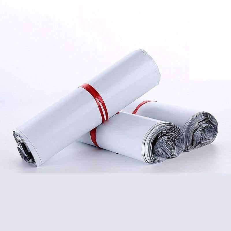 Planet Gates 20x25cm Mail Packaging Poly Mailer Package Shipping Plastic Mailing Bag By Envelope Courier White Wholesale Bulk Self-Adhesive Supplies