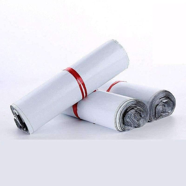 Planet Gates 20x25cm Mail Packaging Poly Mailer Package Shipping Plastic Mailing Bag By Envelope Courier White Wholesale Bulk Self-Adhesive Supplies
