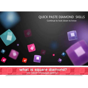 Planet Gates 20x25cm rolled bag Full Diamond Painting Cartoon Diamond Embroidery 5D Diy Diamond Mosaic Rhinestones Picture Needle Arts Craft