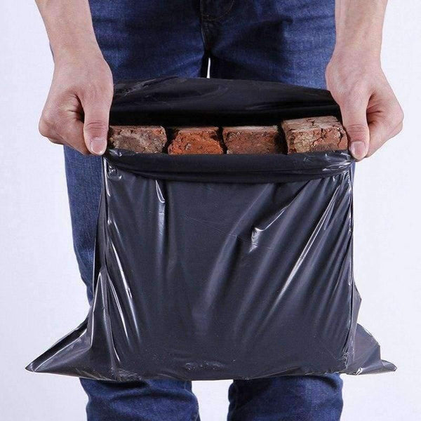 Planet Gates 20x30cm 100pcs Mail Packaging Poly Mailer Package Shipping Plastic Mailing Bag By Envelope Courier Grey Self-Adhesive Supplies Wholesale Bulk