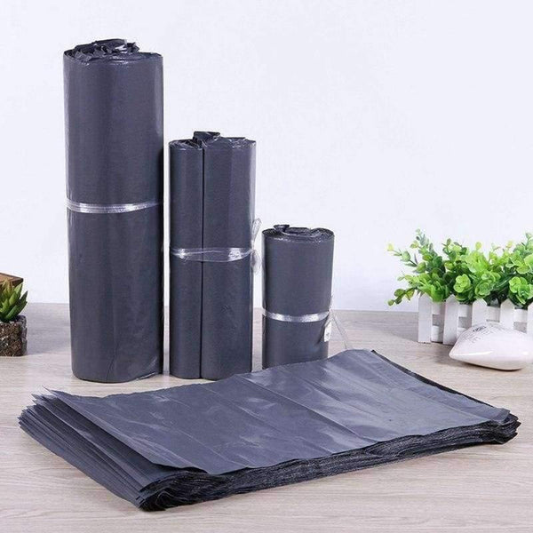 Planet Gates 20x30cm 100pcs Mail Packaging Poly Mailer Package Shipping Plastic Mailing Bag By Envelope Courier Grey Self-Adhesive Supplies Wholesale Bulk