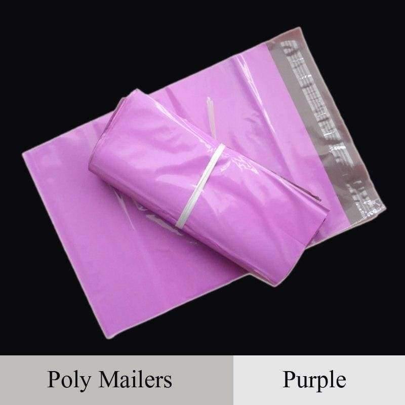 Planet Gates 20x34cm 100pcs Mail Packaging Poly Mailer Package Pink Shipping Plastic Mailing Bag By Envelope Courier Wholesale Bulk Self-Adhesive Supplies