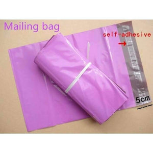 Planet Gates 20x34cm 100pcs Mail Packaging Poly Mailer Package Pink Shipping Plastic Mailing Bag By Envelope Courier Wholesale Bulk Self-Adhesive Supplies