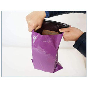 Planet Gates 20x34cm Mail Packaging Poly Mailer Package Shipping Plastic Mailing Bag By Envelope Courier Purple Self-Adhesive Wholesale Bulk Supplies