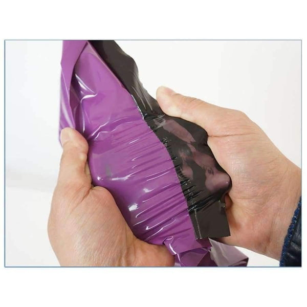 Planet Gates 20x34cm Mail Packaging Poly Mailer Package Shipping Plastic Mailing Bag By Envelope Courier Purple Self-Adhesive Wholesale Bulk Supplies