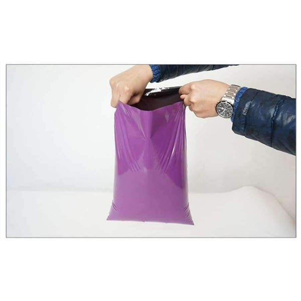 Planet Gates 20x34cm Mail Packaging Poly Mailer Package Shipping Plastic Mailing Bag By Envelope Courier Purple Self-Adhesive Wholesale Bulk Supplies