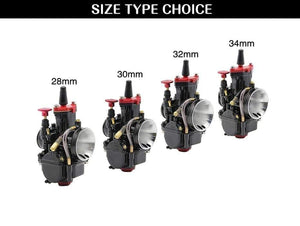 Planet Gates 21 24 26 28 30 32 34 mm Motorcycle Engine Part Carburetor Mikuni PWK Carburetor With Power Jet Dirt Bike ATV