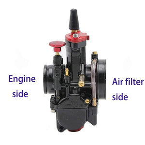 Planet Gates 21 24 26 28 30 32 34 mm Motorcycle Engine Part Carburetor Mikuni PWK Carburetor With Power Jet Dirt Bike ATV