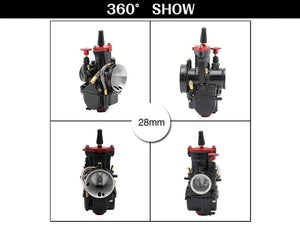 Planet Gates 21 24 26 28 30 32 34 mm Motorcycle Engine Part Carburetor Mikuni PWK Carburetor With Power Jet Dirt Bike ATV