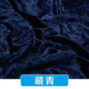Planet Gates 21 / 50cm X 160cm Gold Velvet Diamond Luster Fabric For Dress Stretch Gentle Thin Flannel Cloth Diy Clothes Shirt Sewing Handmade Patchwork