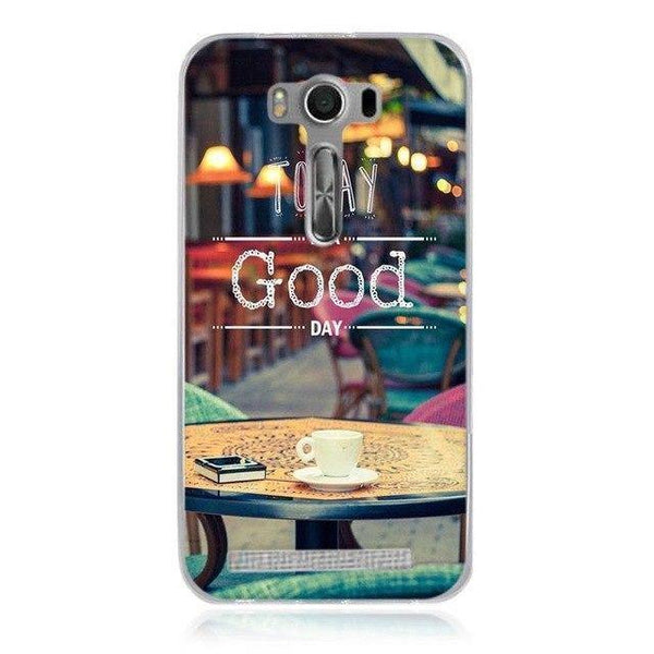 Planet Gates 21 Case For Asus ZenFone 2 Laser ZE500KL ZE500KG Case Soft Silicon Cover For Asus ZenFone 2 Laser 5.0" ASUS Z00ED Z00RD Cover Funda